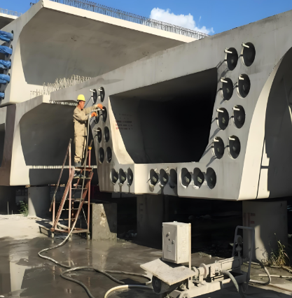 龙河镇压浆料施工流程及注意事项